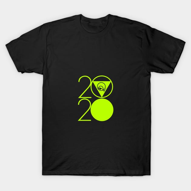 V2020-20OVER20-LIME T-Shirt by VISION2020